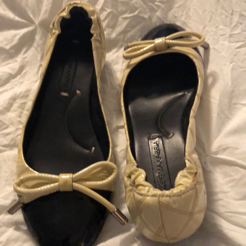 BCBG Ballet Flats with Kitten Heel